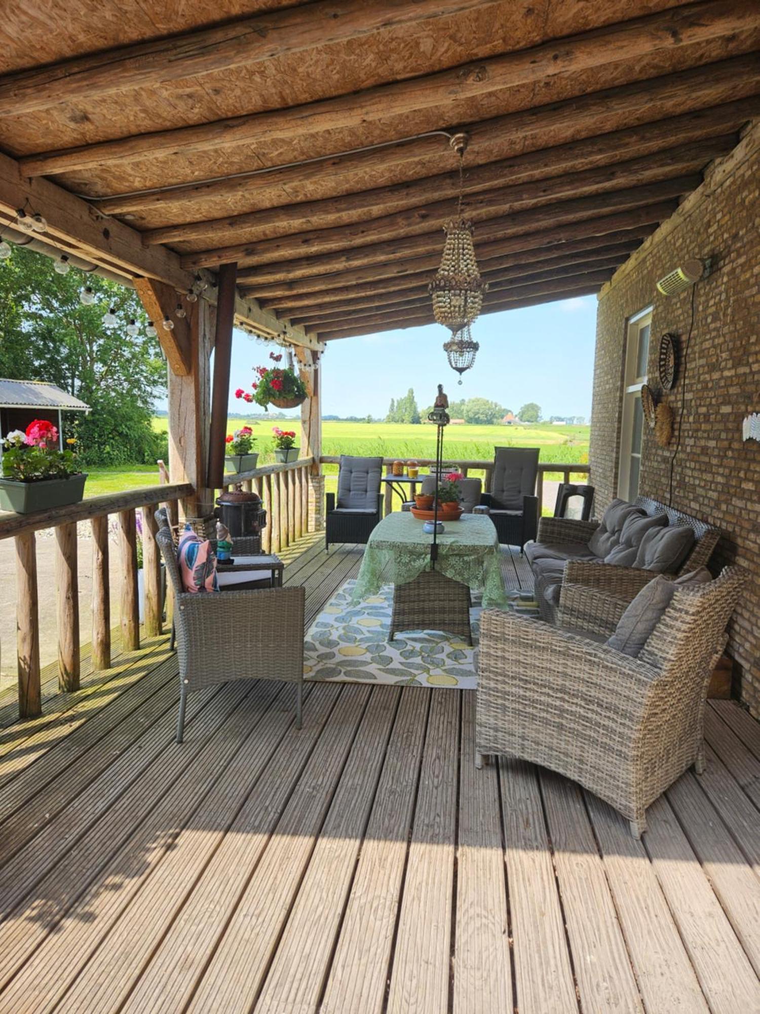 B & B Wijdzicht Wolsum Exterior foto
